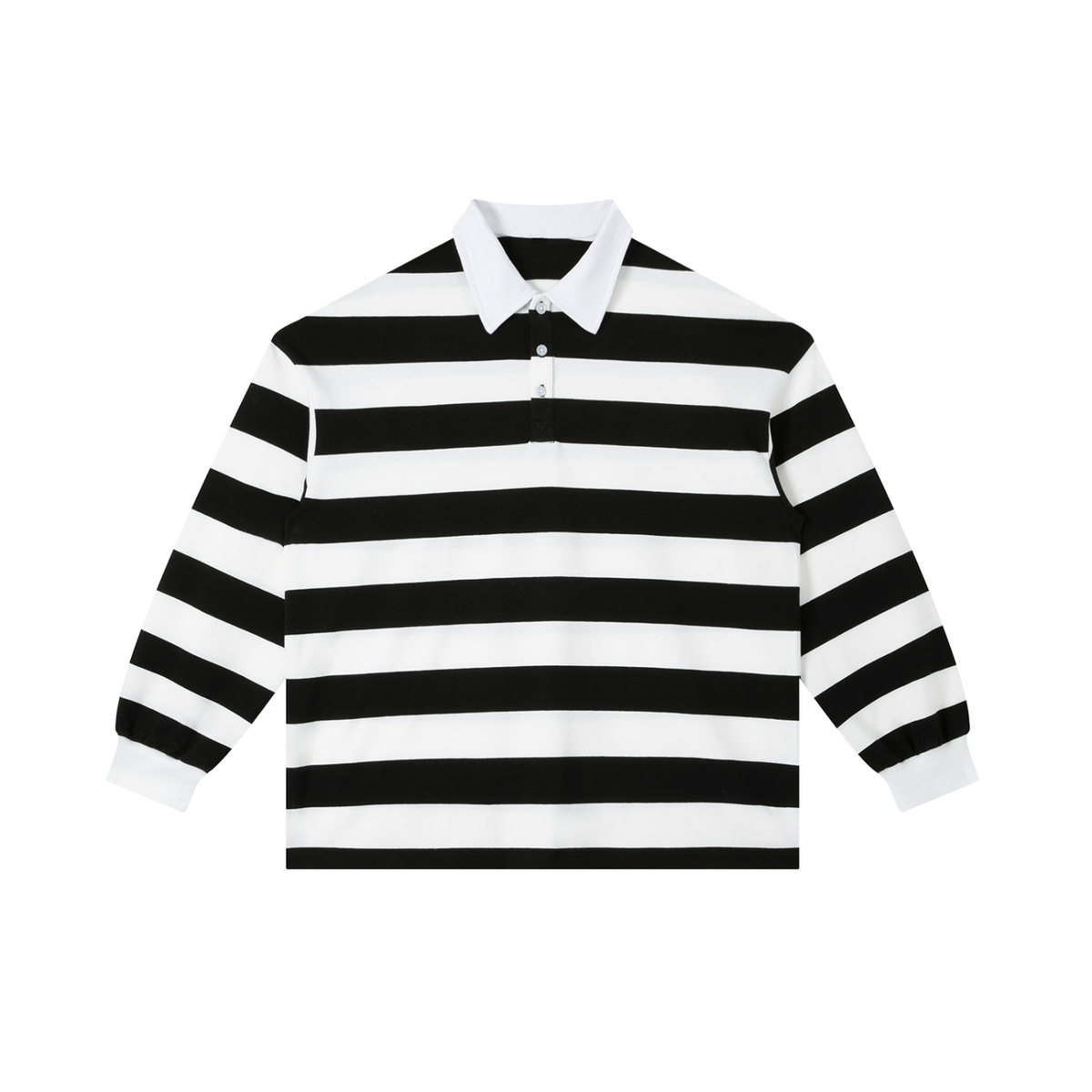 Plain Jane Color Block Stripe Polo Shirt