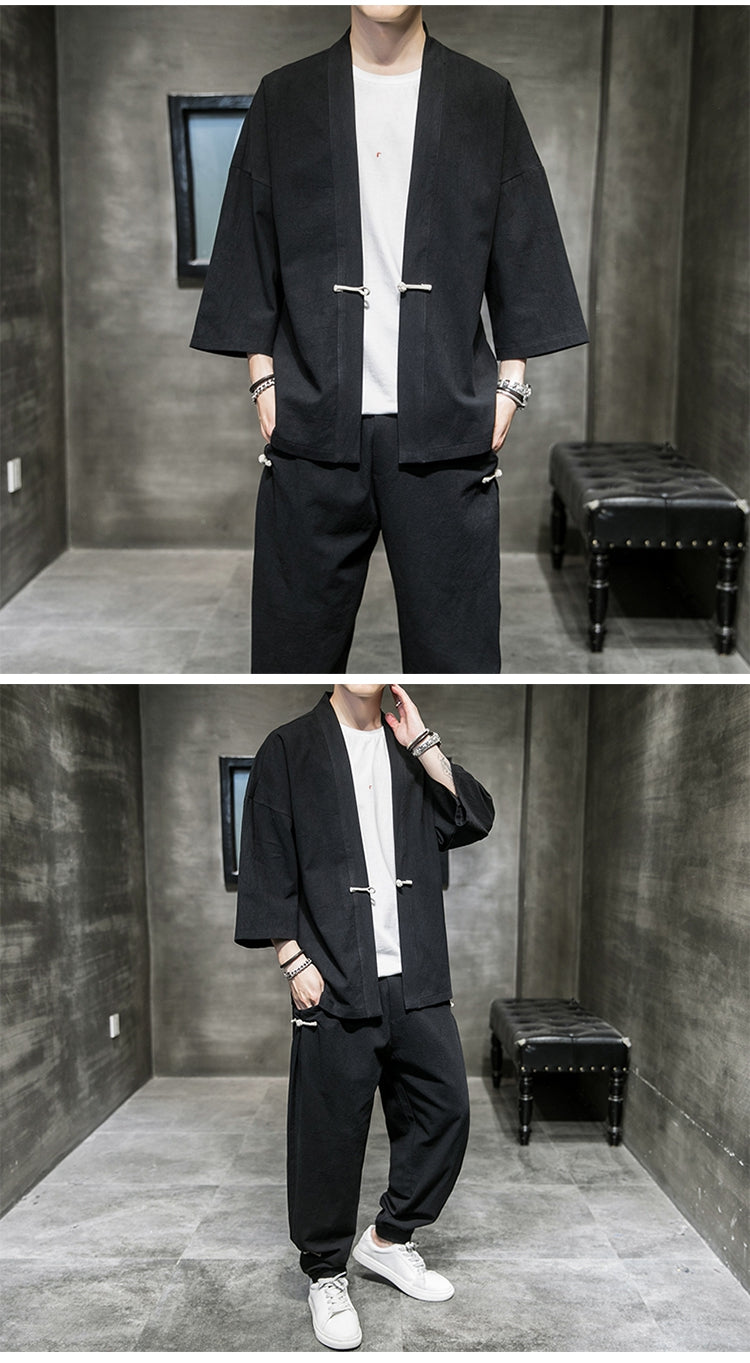 Relaxed Two-Piece Set — design detail