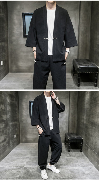 Relaxed Two-Piece Set — design detail
