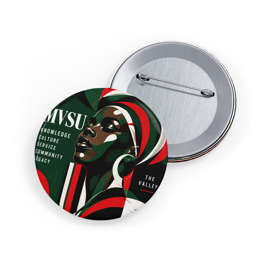 MVSU Portrait Pin — product view
