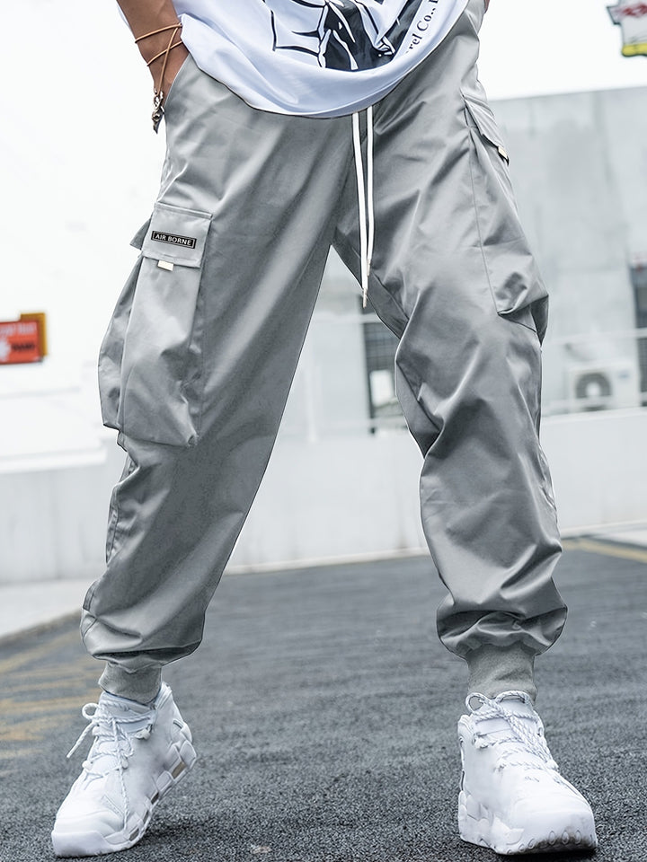 Cargo Joggers in Slabstone Gray — design detail