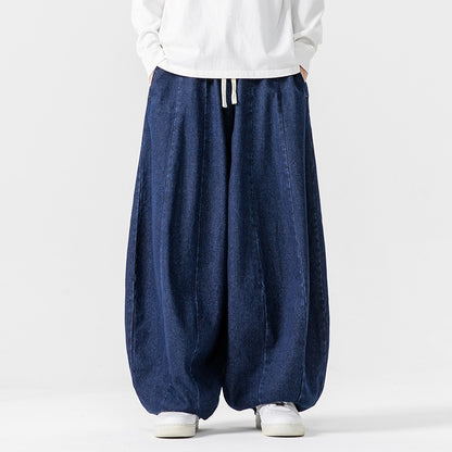 Retro Harem Wide-Leg Jeans