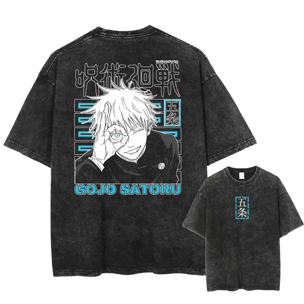 Satoru Gojo Vintage Wash Tee
