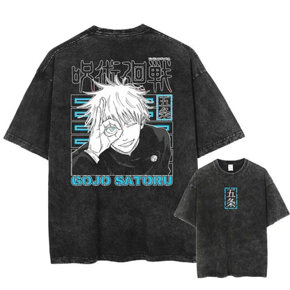 Satoru Gojo Vintage Wash Tee