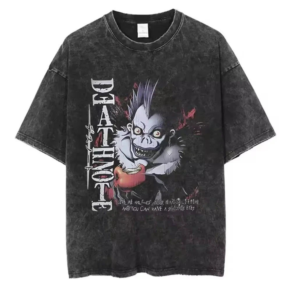 Death Note Vintage Wash Graphic Tee