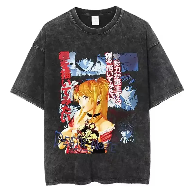 Death Note Vintage Wash Graphic Tee