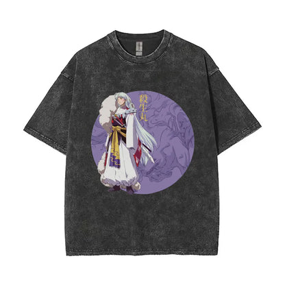 Inuyasha Vintage Wash Graphic Tee