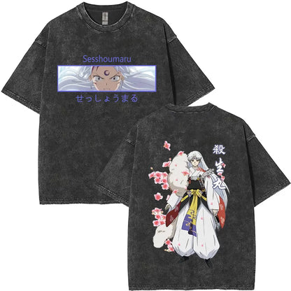 Inuyasha Vintage Wash Graphic Tee