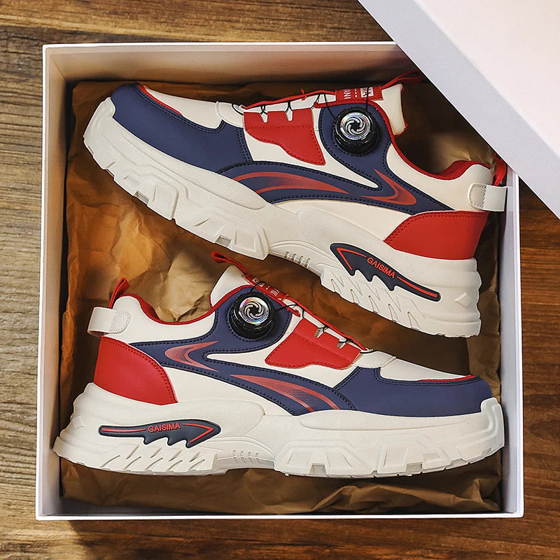 High-Top Chunky Street Sneakers