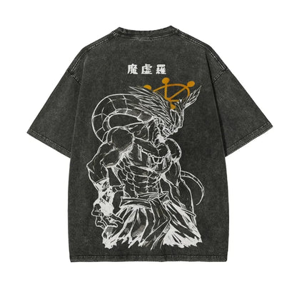 Mahoraga Wheel Vintage Wash Tee