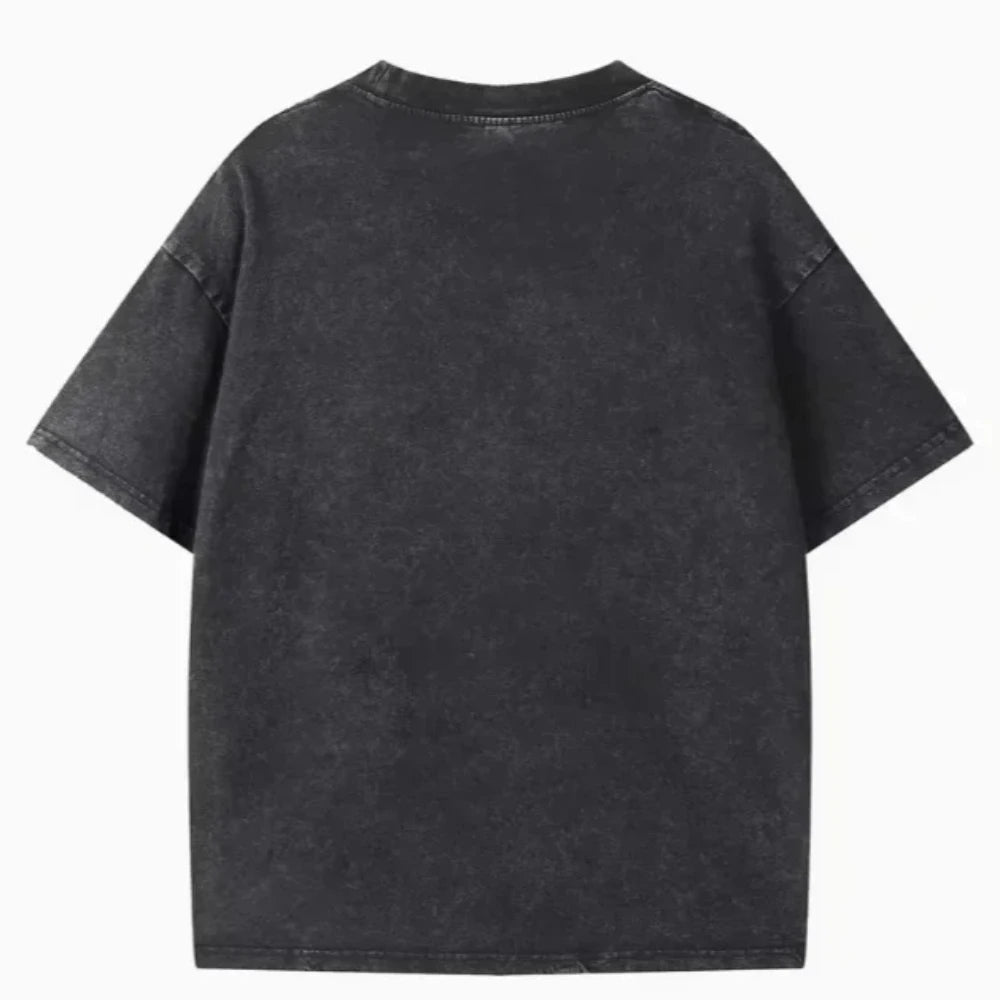 Abstract Leopard Vintage Wash Tee