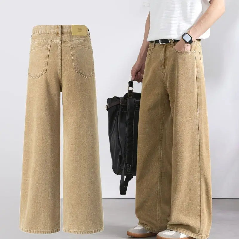 High-Waist Wide-Leg Jeans