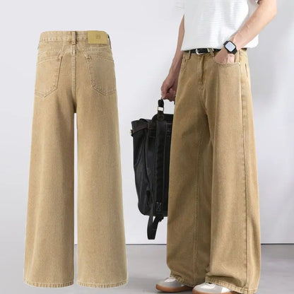 High-Waist Wide-Leg Jeans