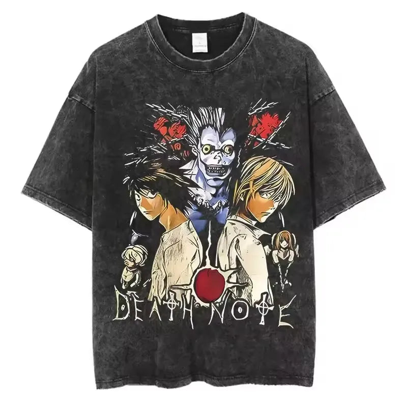 Death Note Vintage Wash Graphic Tee – HOUSE 55