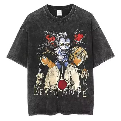 Death Note Vintage Wash Graphic Tee – HOUSE 55