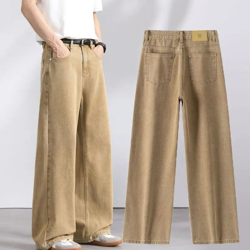 High-Waist Wide-Leg Jeans – HOUSE 55
