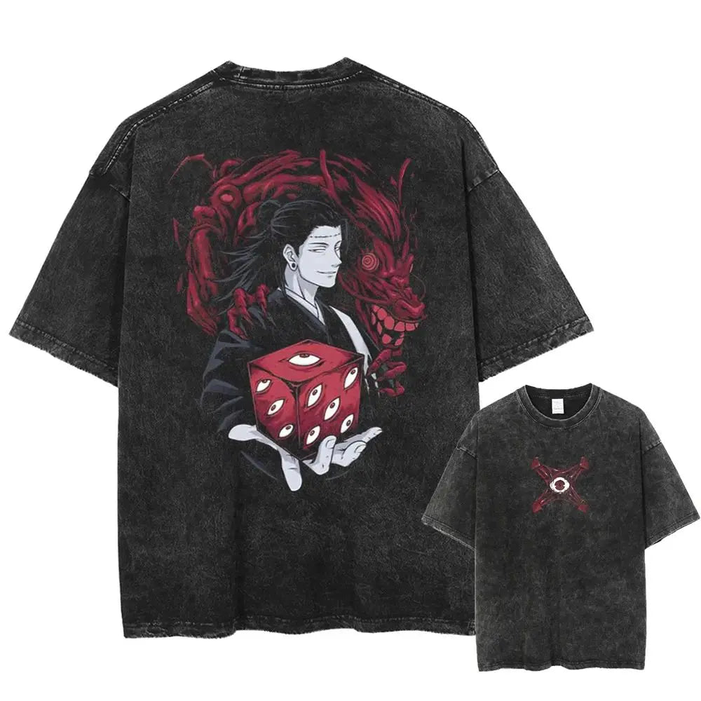 Satoru Gojo Vintage Wash Tee