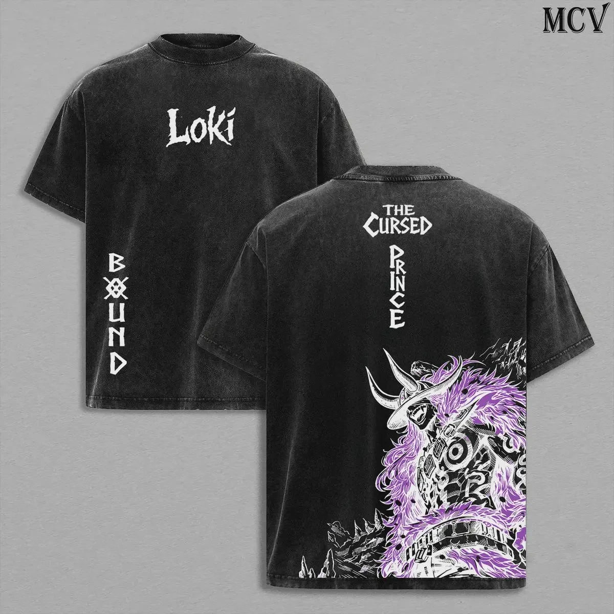 Cursed Prince Vintage Wash Tee – HOUSE 55