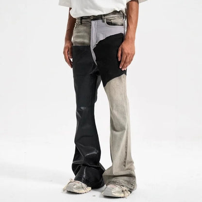 Contrast Flare Jeans – HOUSE 55