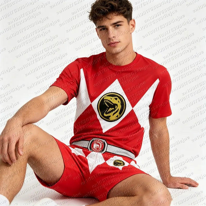 Power Rangers Mesh Tee & Shorts Set – HOUSE 55