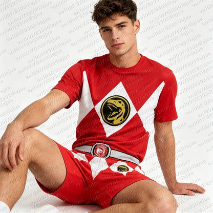 Power Rangers Mesh Tee & Shorts Set – HOUSE 55