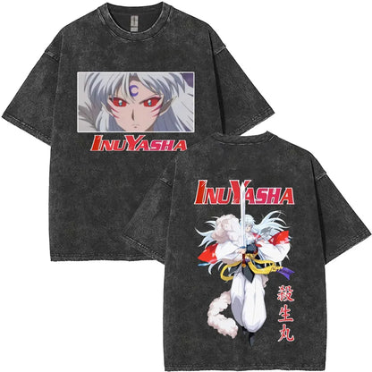 Inuyasha Vintage Wash Graphic Tee