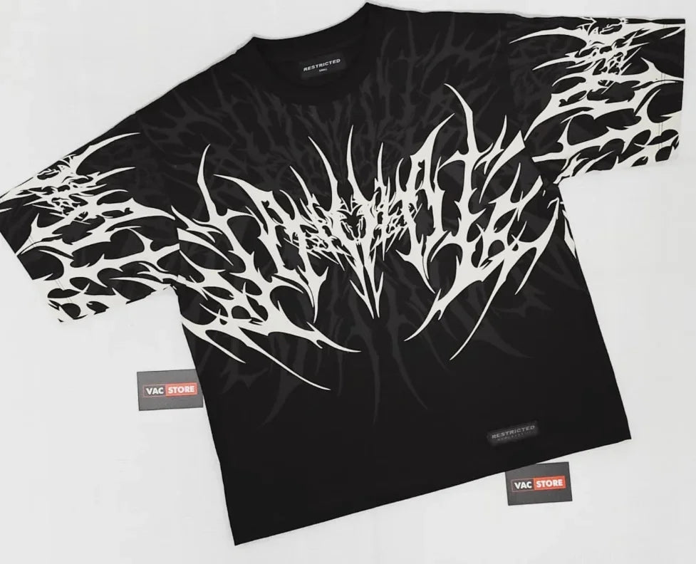 Cyber Thorn Y2K Graphic Tee