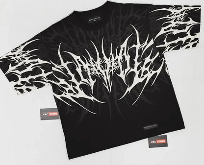 Cyber Thorn Y2K Graphic Tee