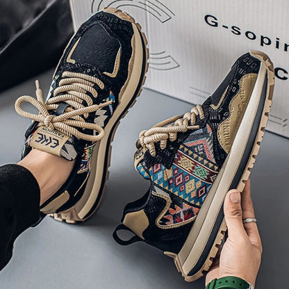 Thick-Sole Street Sneakers