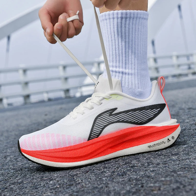 Carbon Plate Mesh Running Sneakers