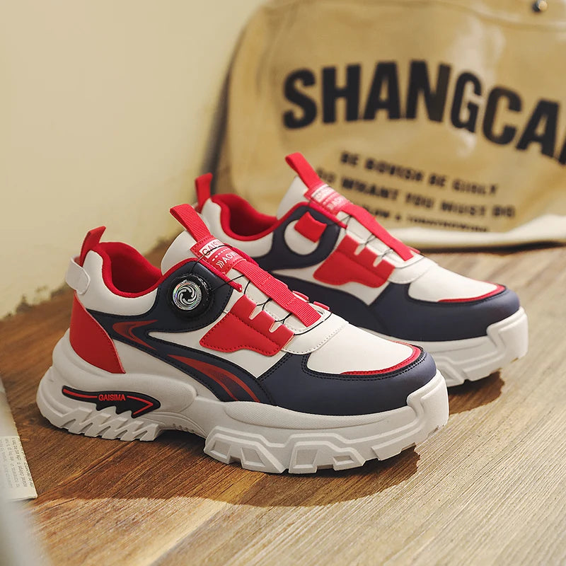 High-Top Chunky Street Sneakers