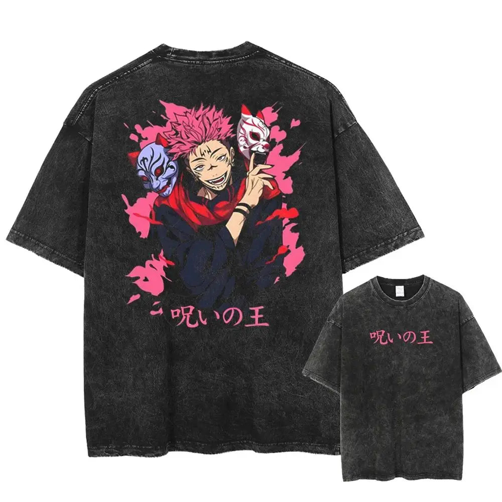 Satoru Gojo Vintage Wash Tee