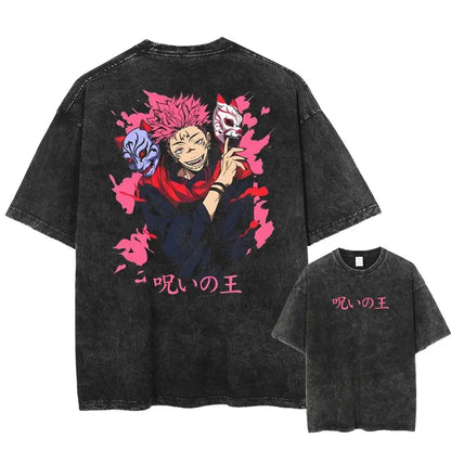 Satoru Gojo Vintage Wash Tee