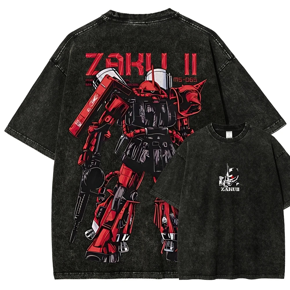 Zaku II Vintage Wash Graphic Tee – HOUSE 55