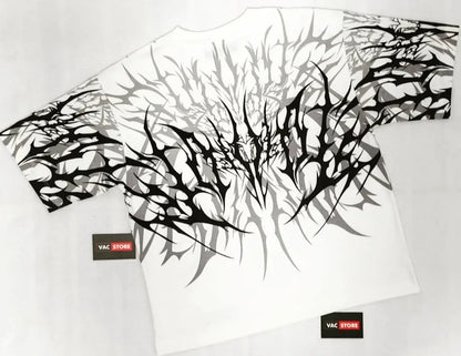 Cyber Thorn Y2K Graphic Tee