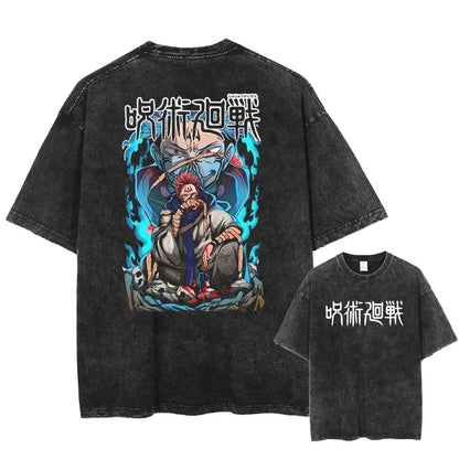Satoru Gojo Vintage Wash Tee