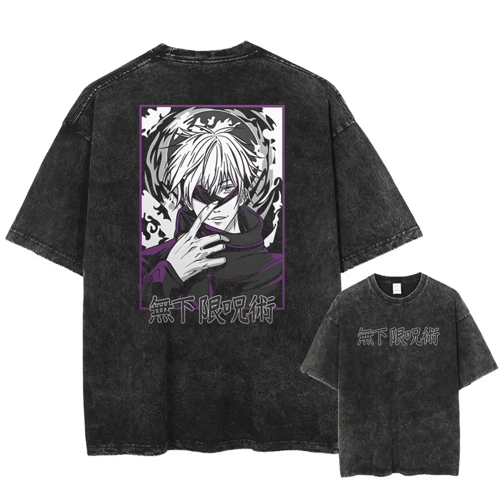 Satoru Gojo Vintage Wash Tee