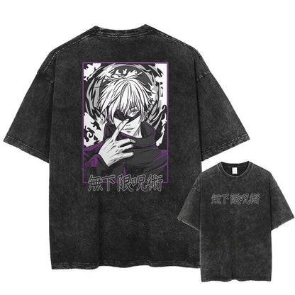 Satoru Gojo Vintage Wash Tee