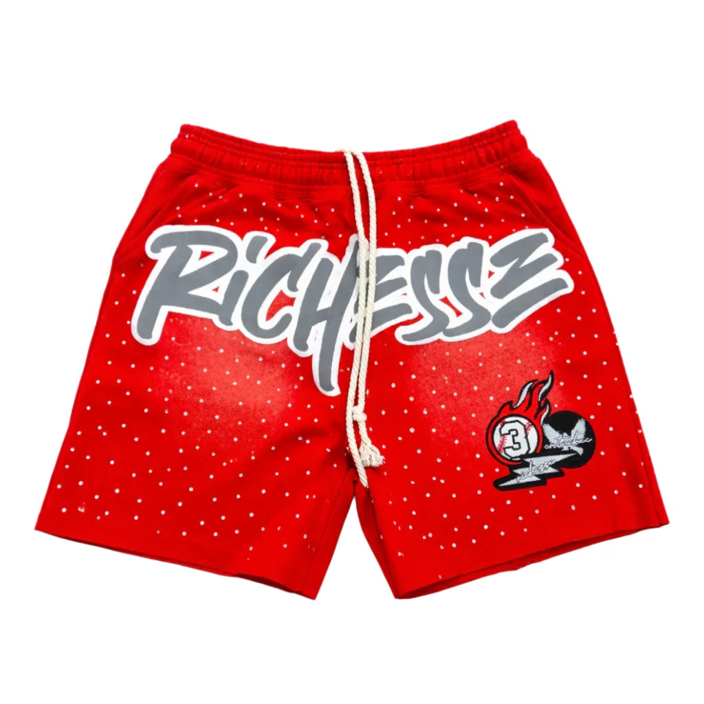 Richesse Star Mesh Shorts