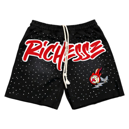 Richesse Star Mesh Shorts