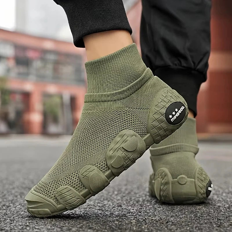 Hollow Mesh Slip-On Sneakers – HOUSE 55
