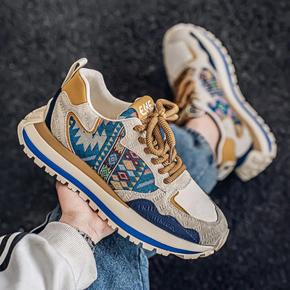 Thick-Sole Street Sneakers