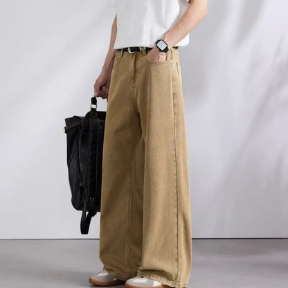 High-Waist Wide-Leg Jeans