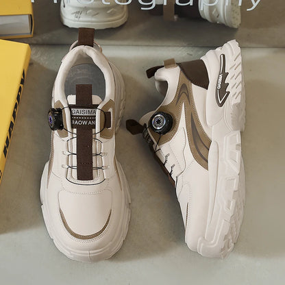 High-Top Chunky Street Sneakers
