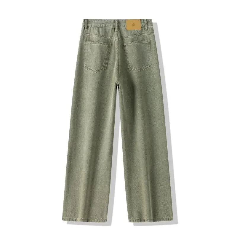 High-Waist Wide-Leg Jeans