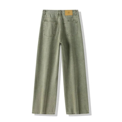 High-Waist Wide-Leg Jeans