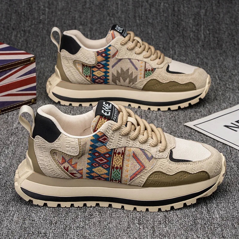 Thick-Sole Street Sneakers
