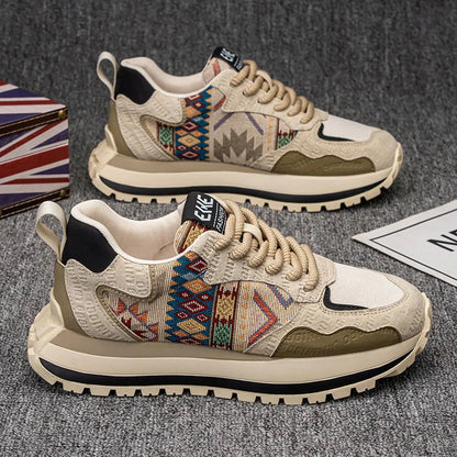Thick-Sole Street Sneakers