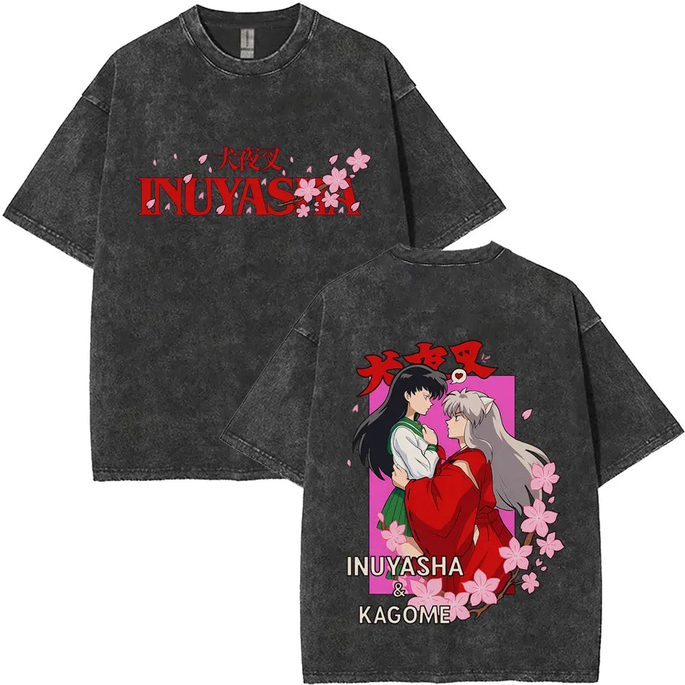 Inuyasha Vintage Wash Graphic Tee