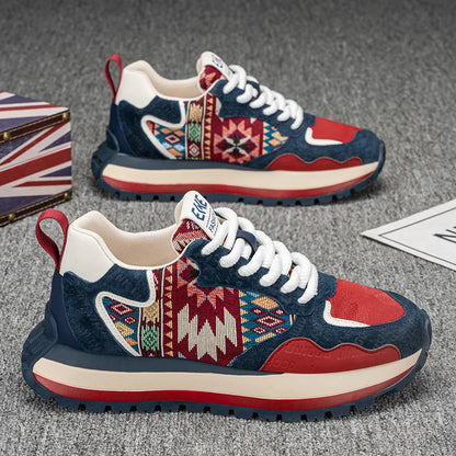 Thick-Sole Street Sneakers